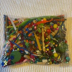 Colorful Craft Supplies Assortment